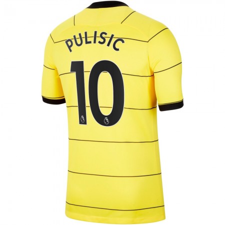 Billiga Fotbollströjor Chelsea Christian Pulisic 10 Borta tröja 2021/22 Kortärmad